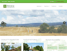 Tablet Screenshot of bicoca.it